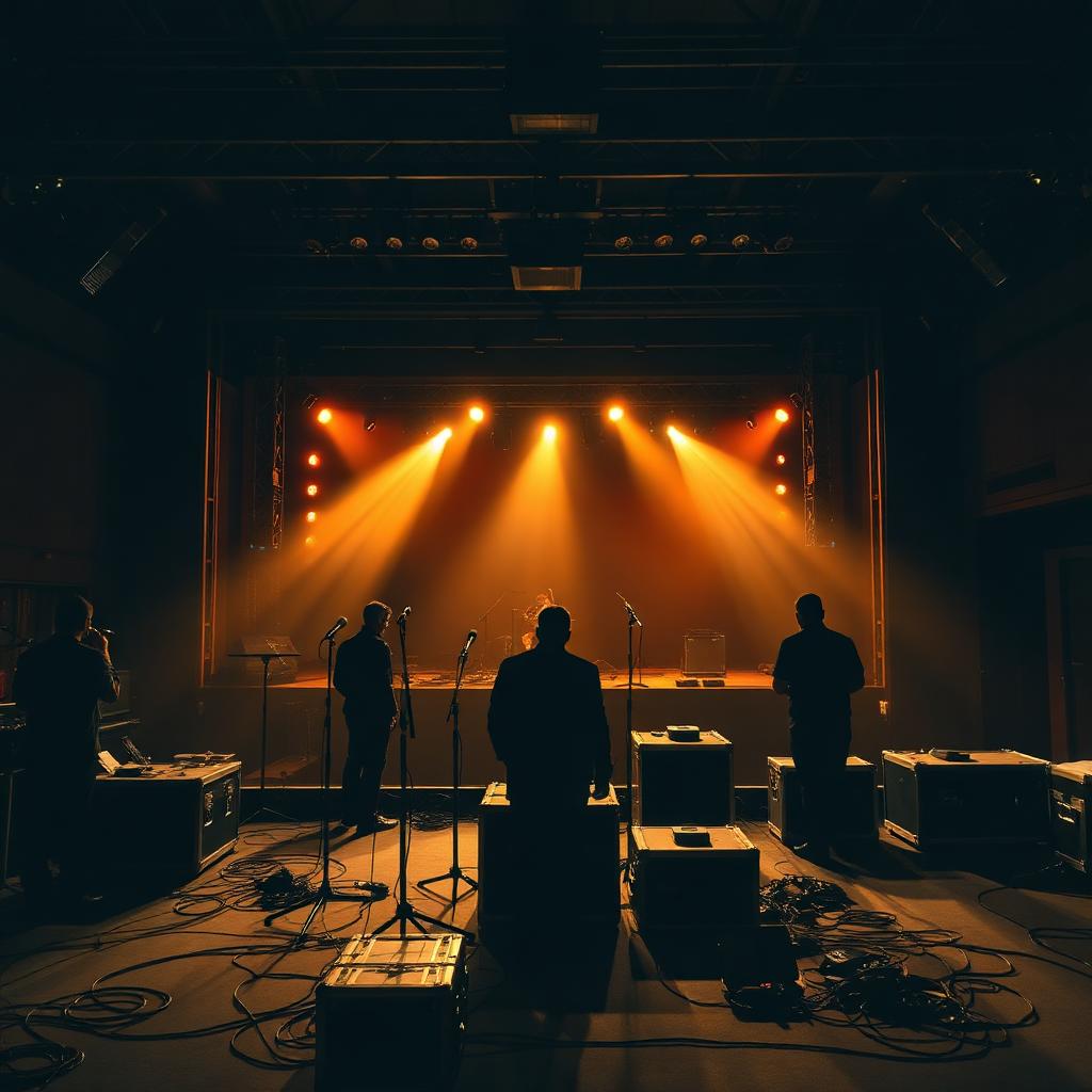 O que acontece nos bastidores antes de um grande show